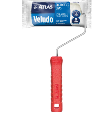 ROLO DE PINTURA VELUDO LA NATURAL 9CM