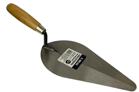 COLHER DE PEDREIRO C/CANTO ARRED MET 10